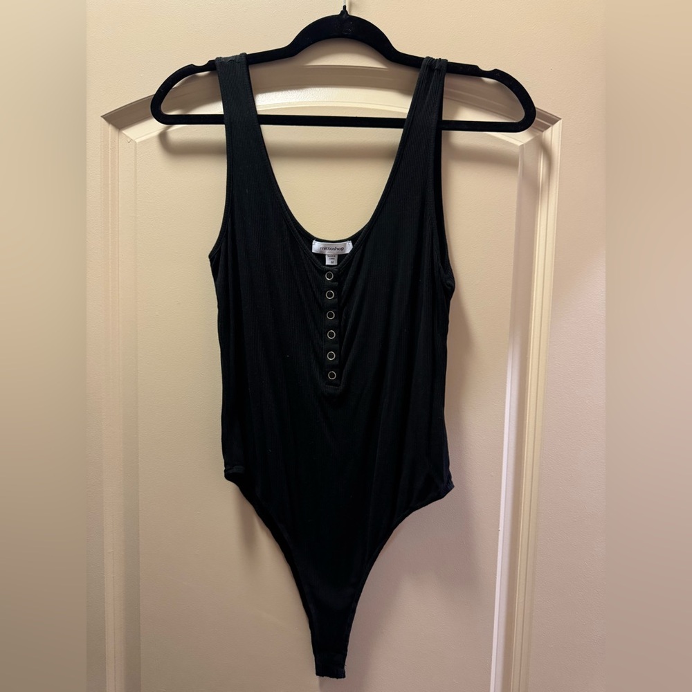 Mittoshop Black Bodysuit